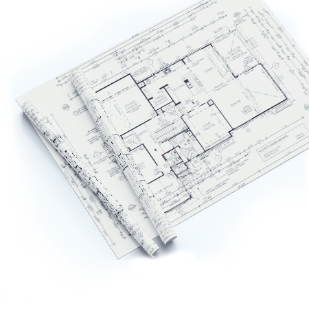 Architect plans, printed in Montreal by CDM Print